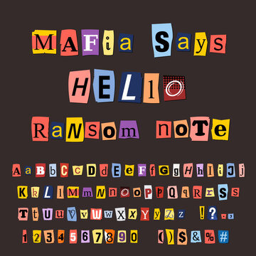 Grapefruit Ransom Note Ransom Note Font Images – Browse 7,805 Stock Photos, Vectors, and Video ...