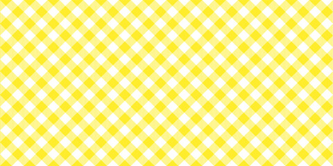 Yellow white plaid vector texture