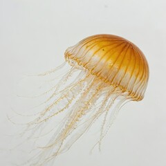 jellyfish on white
