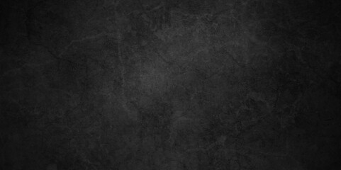 Abstract  Dark Black background texture, old vintage charcoal black backdrop paper with watercolor. Abstract background with black wall surface, black stucco texture. Black gray satin dark texture. - obrazy, fototapety, plakaty