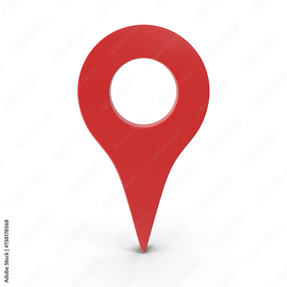 Poster 3d rendering realistic png location map pin gps pointer markers gps location symbol, maps and naviga