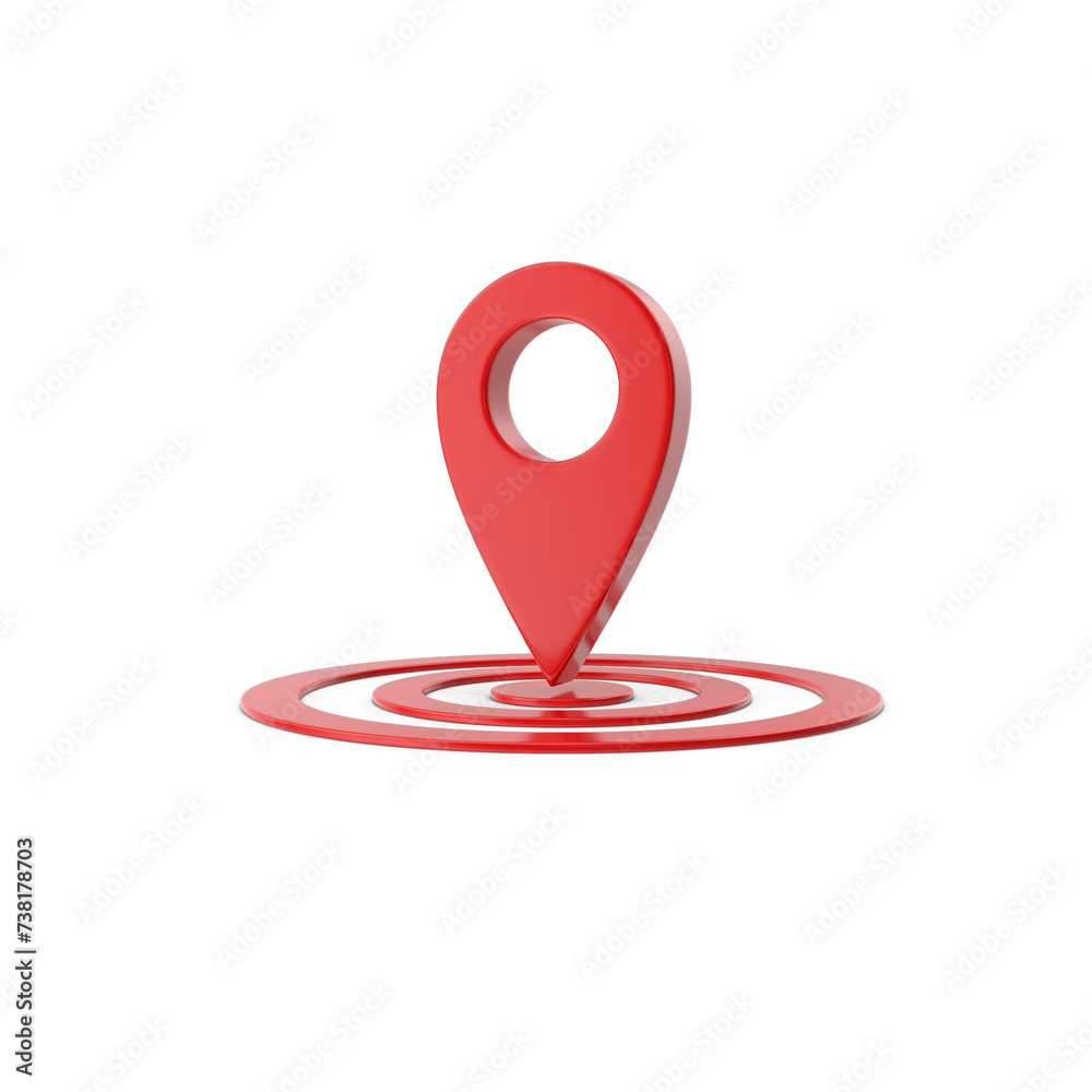 Poster 3d rendering realistic png location map pin gps pointer markers gps location symbol, maps and naviga