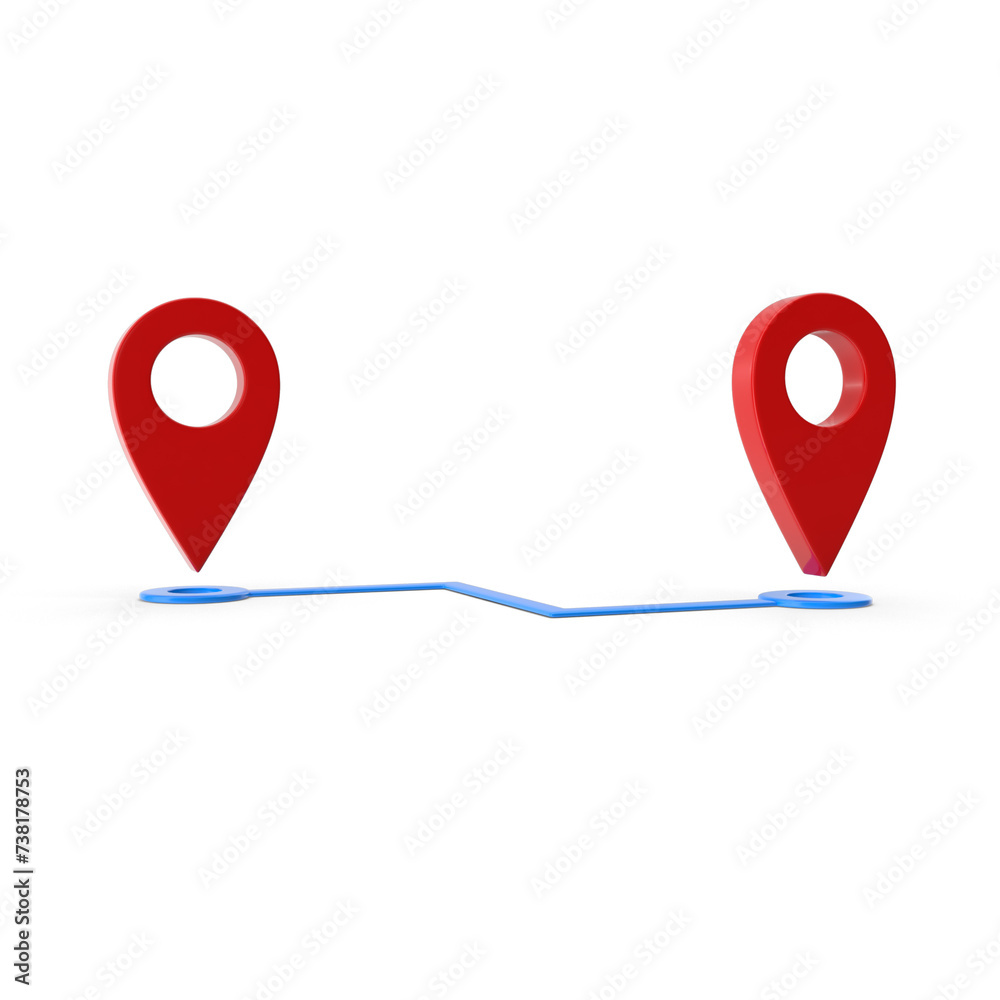 Poster 3d rendering realistic png location map pin gps pointer markers gps location symbol, maps and naviga
