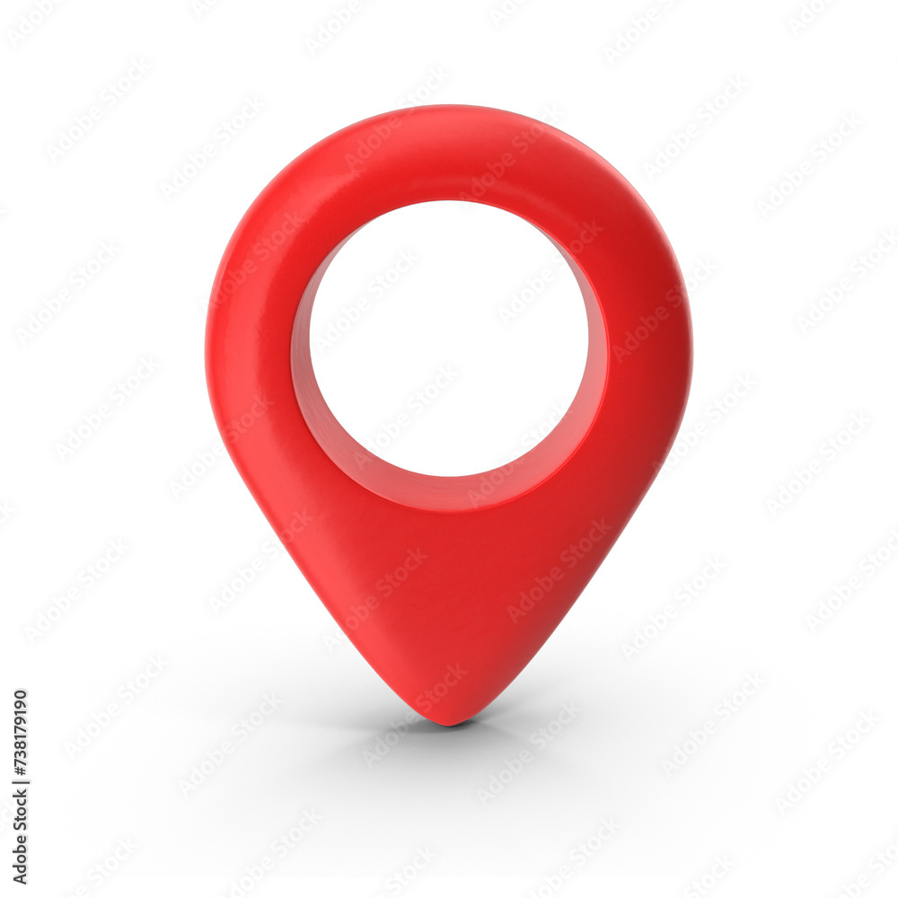Poster 3d rendering realistic png location map pin gps pointer markers gps location symbol, maps and naviga