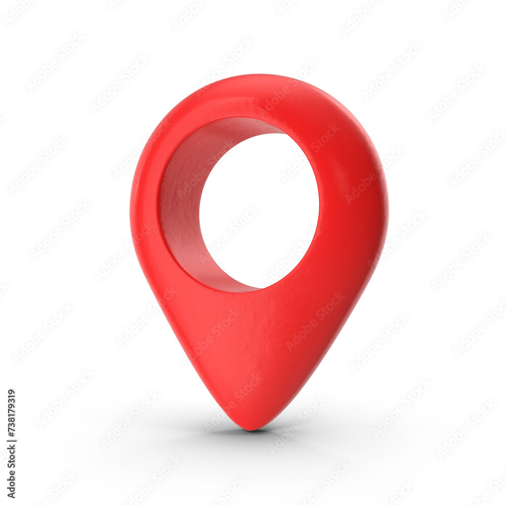 Poster 3d rendering realistic png location map pin gps pointer markers gps location symbol, maps and naviga
