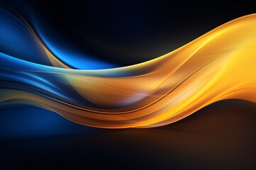 Fototapeta premium Surrealism background with multicolor and white curve line neon effect