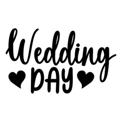 Wedding bridal shower typography design on plain white transparent isolated background for card, shirt, hoodie, sweatshirt, apparel, tag, mug, icon, poster or badge