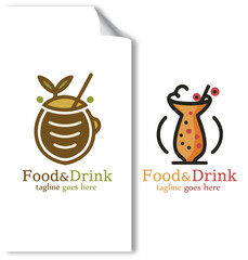 Sip & Savor Selections: Iconic Food and Drink Logos