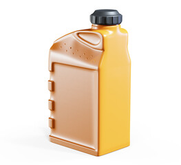 container for engine oil 3d render on white