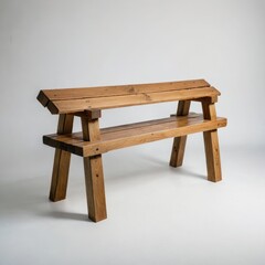 wooden table and chair