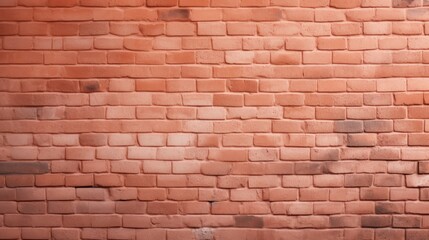 The background of the brick wall is in Salmon color.