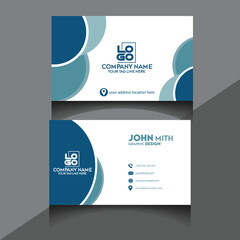 Free vector business card template 2024