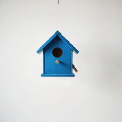 Obraz na płótnie Canvas bird house on a white background