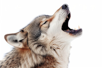 Wolf howling