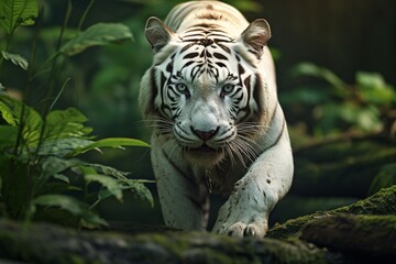 Fototapeta premium White tiger