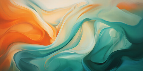 Fototapeta premium Abstract Color orange white background