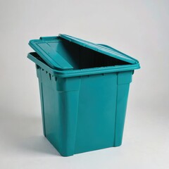garbage bin isolated
