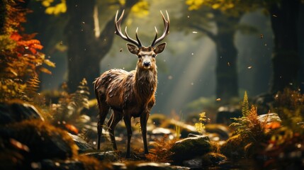 deer in the forest