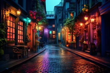 street at night