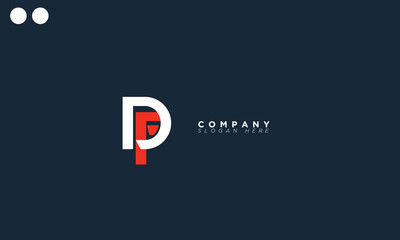  DF Alphabet letters Initials Monogram logo FD, D and F