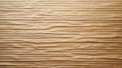 Close-up of brown corrugated cardboard texture background