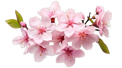 Almond pink spring png / transparent