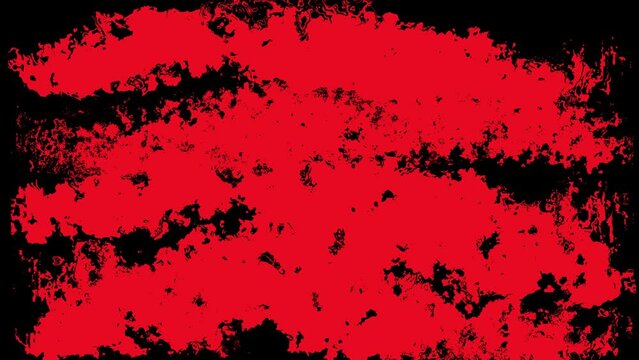 abstract animation of red liquid type blood on black background
