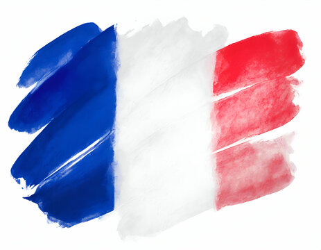 Illustration of france flag