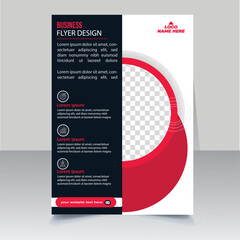 Minimal brochure layout and modern report business flyers poster template. Cover modern layout, annual report, poster, flyer in A4 with colorful geometric shapes eps 10 file