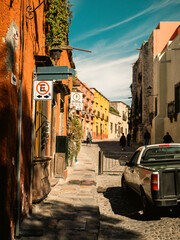 old street in the town