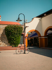 bicycle in the street