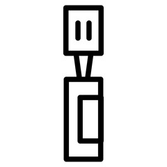 carpenter line icon