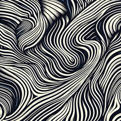 black and white seamless pattern vector  texture  wallpaper  design  illustration  zebra  decoration  art  black  print   ,Ai generated 