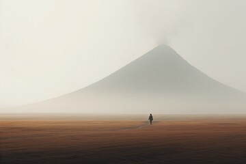 Minimalist landscape wallpaper