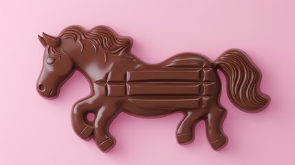 Indulge in the mythical temptations of this hyper realistic centaur shaped chocolate bar. Crafted with exquisite attention to detail, its smooth, decadent taste will transport you to a dream