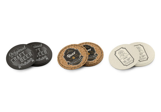 Coasters Mockup