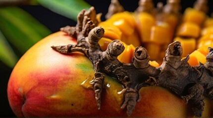 Mangoes and mango slices