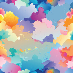 Watercolor Backgorund Painting Design