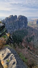 view from the mountain