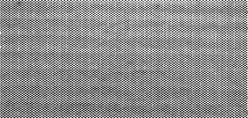 Vector fabric texture. Distressed texture of weaving fabric. Grunge background. Abstract halftone vector illustration. Overlay to create interesting effect and depth. Black isolated on white. EPS10.