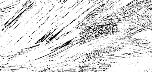 Vector brush sroke texture. Distressed uneven grunge background. Abstract distressed vector illustration. Overlay over any design to create interesting effect and depth. Black isolated on white. EPS10