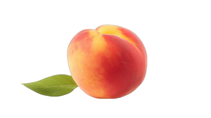 closeup 2 fresh Peach png / transparent