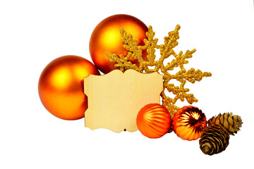 Festive composition of candles, decorations, pine cones. Christmas evening. Cosiness. Sale. On transparent, png