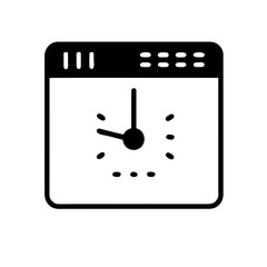 Stopwatch and timer icon, representing precision and efficiency, ideal for time-tracking applications and interfaces..