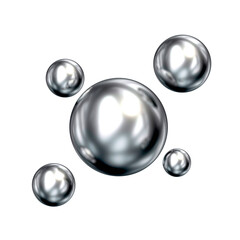 3D Chrome Spheres
