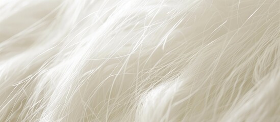 White fibers made of cellulose