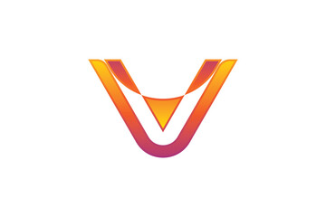 V logo