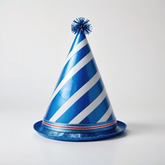 party hats  on white background
