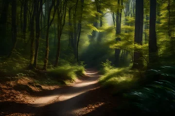  footpath in the woods © SAJJAD