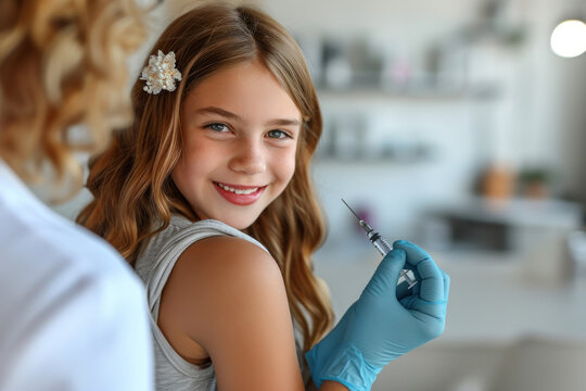 Vaccinations for children's health.